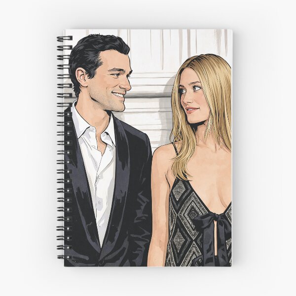 Item preview, Sarah Pidgeon and Paul Anthony Kelly from Love Story (fan art) designed and sold by PopCultureAndStuff.
