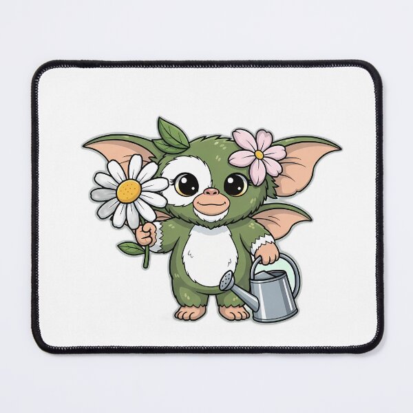 Item preview, Cute Flower Gremlin with Bright White Daisy designed and sold by pumsquare.