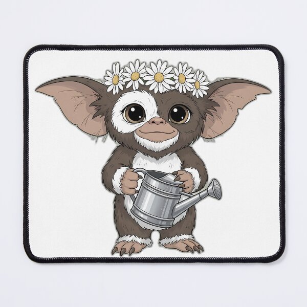 Item preview, Sweet Daisy Crown Gremlin with Gentle Smile designed and sold by pumsquare.