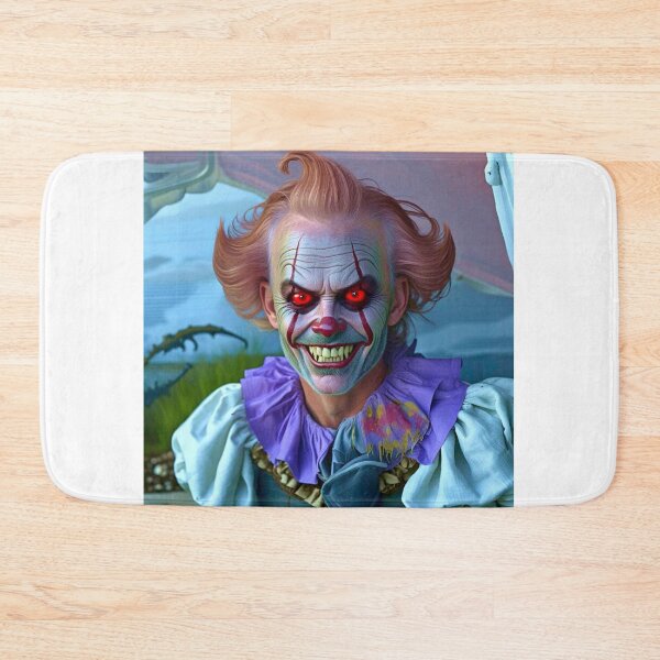 Item preview, Creepy Clown with Red Eyes designed and sold by MercerImages.