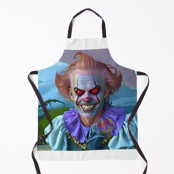 Item preview, Creepy Clown with Red Eyes designed and sold by MercerImages.