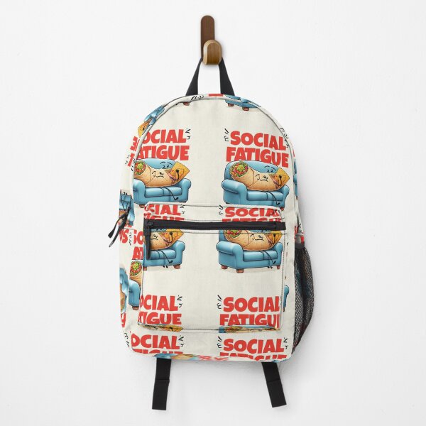 Item preview, Socially tired - funny introvert quotes design designed and sold by Ennycreates.