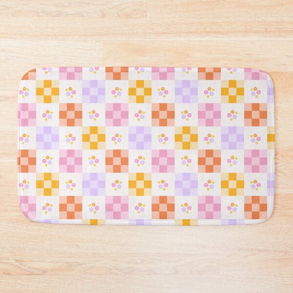 Item preview, Floral Checkered designed and sold by ingardensdesign.