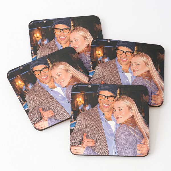 Item preview, Sarah Pidgeon and Paul Anthony Kelly in a funny Love Story (fan art) designed and sold by PopCultureAndStuff.