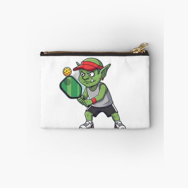 Item preview, Competitive Pickleball Goblin in Red Visor designed and sold by pumsquare.