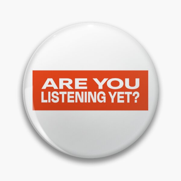 Item preview, Are you listening yet? designed and sold by venus-print.