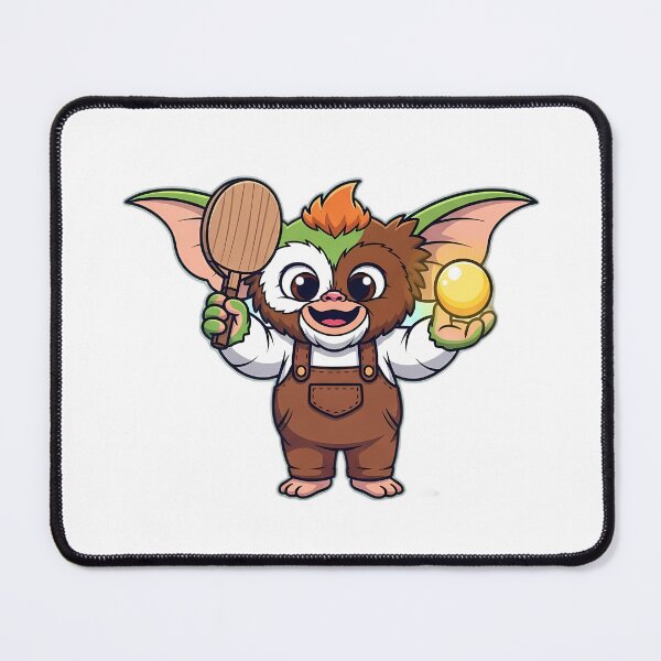 Item preview, Happy Dink Gremlin Holding Paddle and Ball designed and sold by pumsquare.