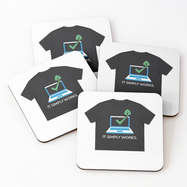 Item preview, It Simply Works Minimalist Tech Quote designed and sold by MatthewFana.