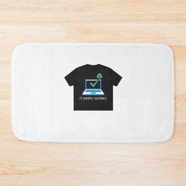 Item preview, It Simply Works Minimalist Tech Quote designed and sold by MatthewFana.