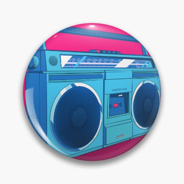 Item preview, retro boom box t- shirt designed and sold by MizzX.