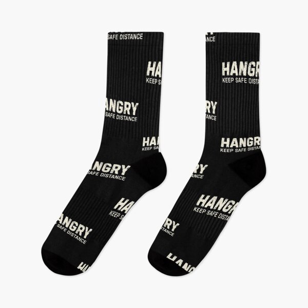 Item preview, Hangry Keep Safe Distance Sarcastic Introvert designed and sold by DemureArtsy.