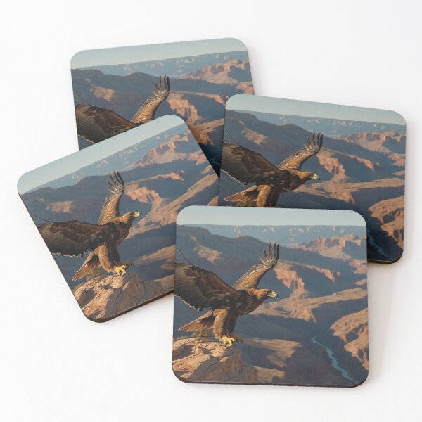 Item preview, Golden Eagle Above the Canyon designed and sold by adill72.