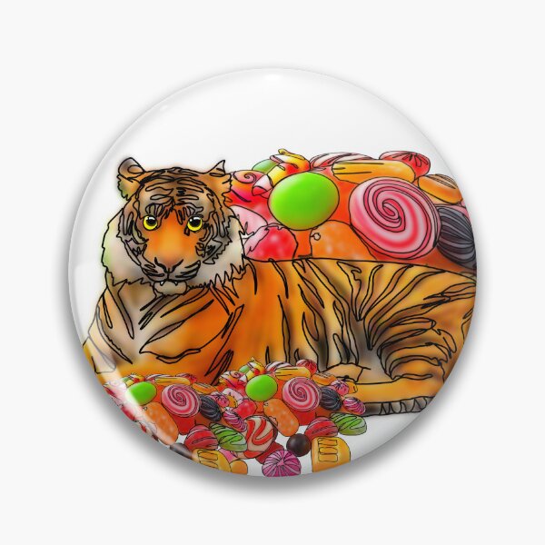 Item preview, Maple the Tiger With candy mukbang– Animalzandfood  designed and sold by Ashley’sAnimalz.