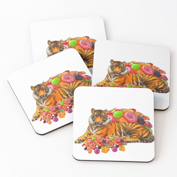 Item preview, Maple the Tiger With candy mukbang– Animalzandfood  designed and sold by Ashley’sAnimalz.
