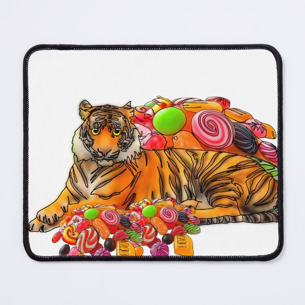 Item preview, Maple the Tiger With candy mukbang– Animalzandfood designed and sold by Ashley’sAnimalz.