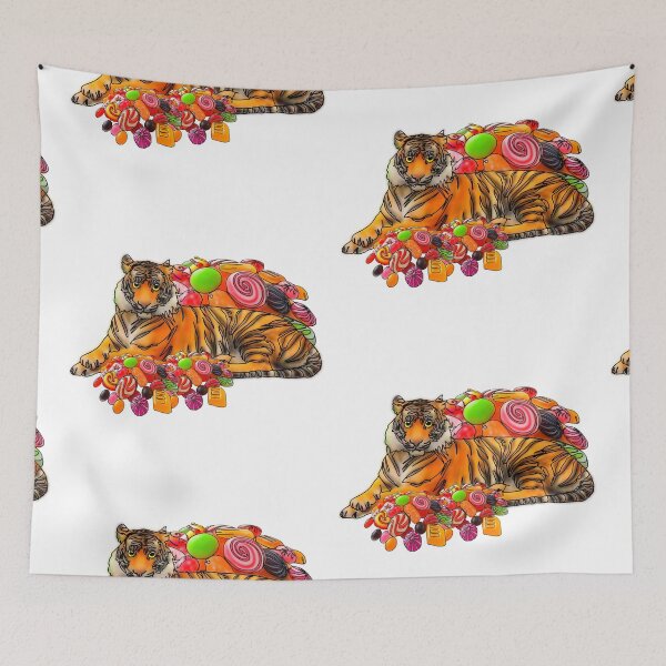 Item preview, Maple the Tiger With candy mukbang– Animalzandfood  designed and sold by Ashley’sAnimalz.