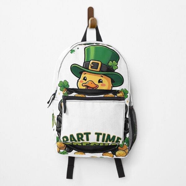 Item preview, Part Time Leprechaun Duck – Cute Funny St Patrick’s Day Design designed and sold by MoodFit2026.