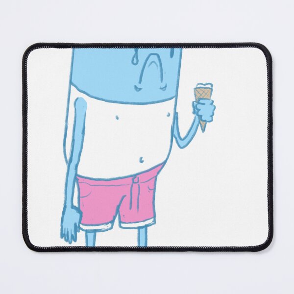 Item preview, Anti-Depressant Boy Drops His Ice Cream – Sad Aesthetic Art, Relatable Depression Meme Print B designed and sold by RipeRambutanArt.