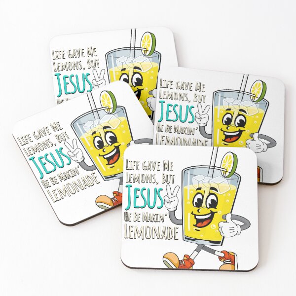 Item preview, Life Gave Me Lemons But Jesus He Be Makin' Lemonade - Funny Christian designed and sold by SaltCreatives.