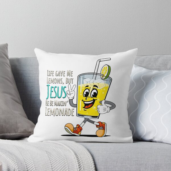 Item preview, Life Gave Me Lemons But Jesus He Be Makin' Lemonade - Funny Christian designed and sold by SaltCreatives.