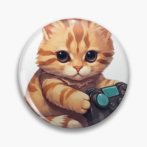 Item preview, Funny Gamer Cat Just One More Game Cute Gaming Cat Design designed and sold by Shopchid.