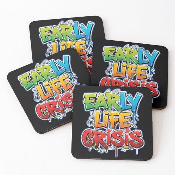 Item preview, early life crisis design designed and sold by FlamaC.