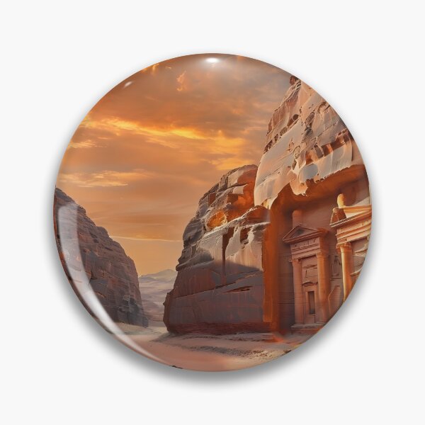 Item preview, AlUla Desert Canyon Nabataean Tomb Wall Art Print — Saudi  Arabia Ancient Ruins Poster, Hegra Archaeological Travel Decor designed and sold by GoldenVerseArt.