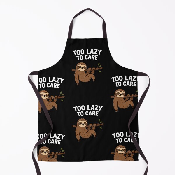 Item preview, Funny Sloth Too Lazy To Care – Cute Lazy Animal designed and sold by soulbloom--art.