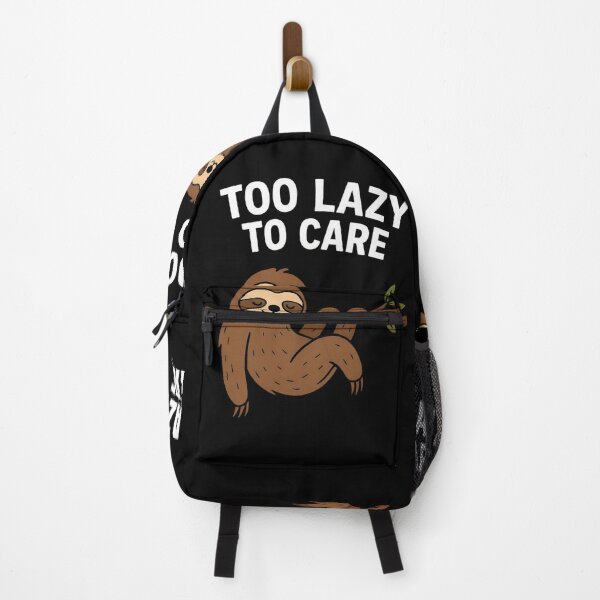Item preview, Funny Sloth Too Lazy To Care – Cute Lazy Animal designed and sold by soulbloom--art.