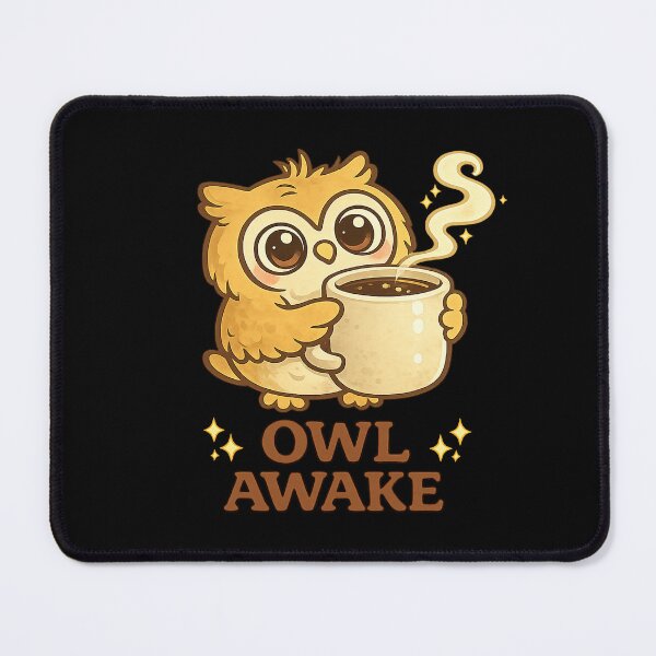 Item preview, Coffee Owl — Owl Awake designed and sold by DreamMachine69.