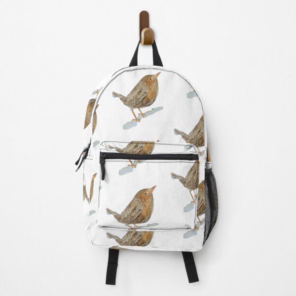 Item preview, Whimsical Wren Watercolor Songbird designed and sold by Cessy Kaplan.