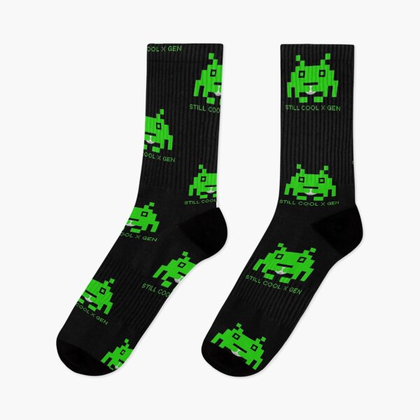 Item preview, SPACE INVADERS, STILL COOL "X GENERATION" designed and sold by bessartex.