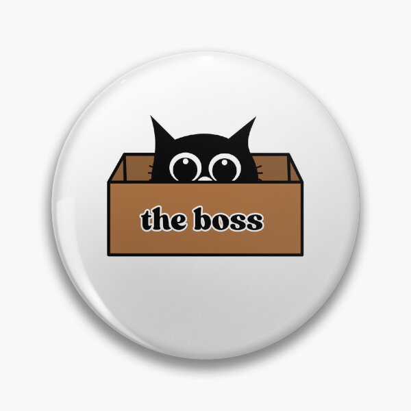 Item preview, My Cat is the Boss of Me designed and sold by WolfBirdDesigns.