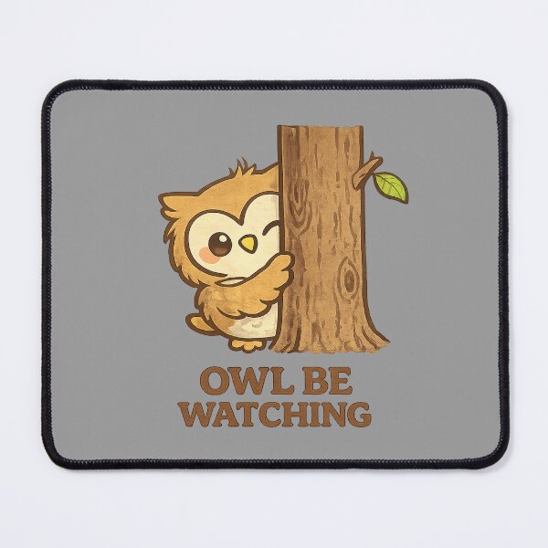 Item preview, Watching Owl — Owl Be Watching designed and sold by DreamMachine69.