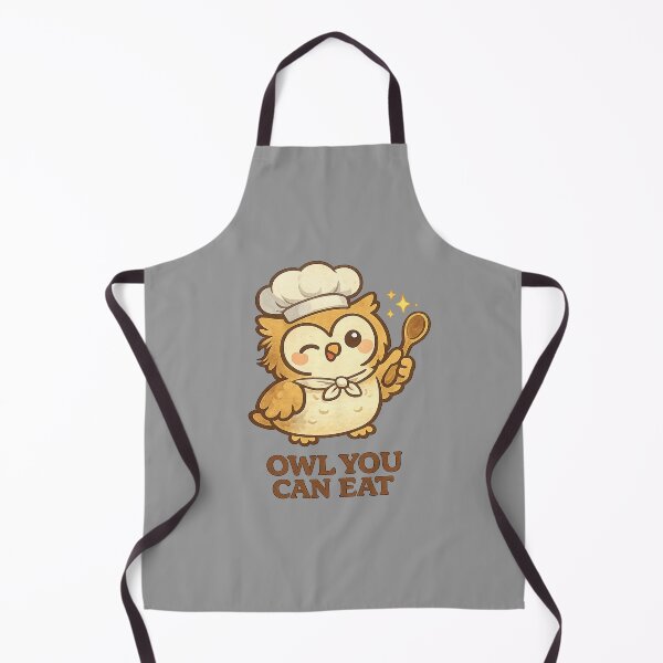 Item preview, Chef Owl — Owl You Can Eat designed and sold by DreamMachine69.