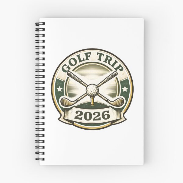 Item preview, Golf Trip 2026 – Vintage Golf Trip Badge Design designed and sold by EastEndTownie.