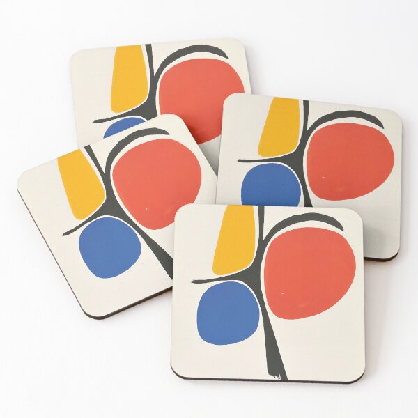 Item preview, Abstract Surreal Shapes Inspired by Joan Miró – Minimalist Colorful Modern Art designed and sold by Bondira-Spono.