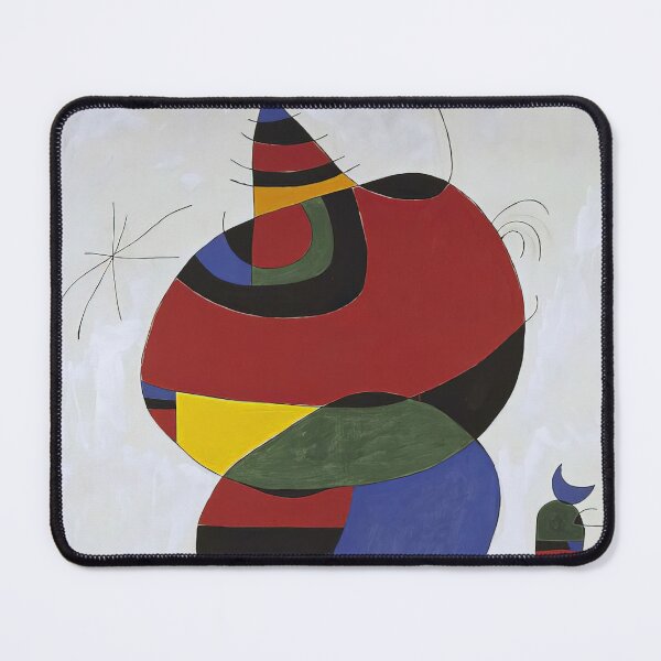 Item preview, Abstract Surreal Shapes Inspired by Joan Miró – Minimalist Colorful Modern Art designed and sold by Bondira-Spono.