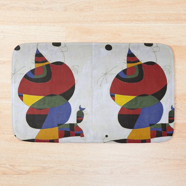 Item preview, Abstract Surreal Shapes Inspired by Joan Miró – Minimalist Colorful Modern Art designed and sold by Bondira-Spono.