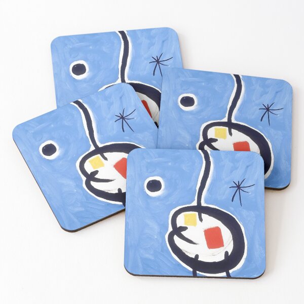 Item preview, Abstract Surreal Shapes Inspired by Joan Miró – Minimalist Colorful Modern Art designed and sold by Bondira-Spono.
