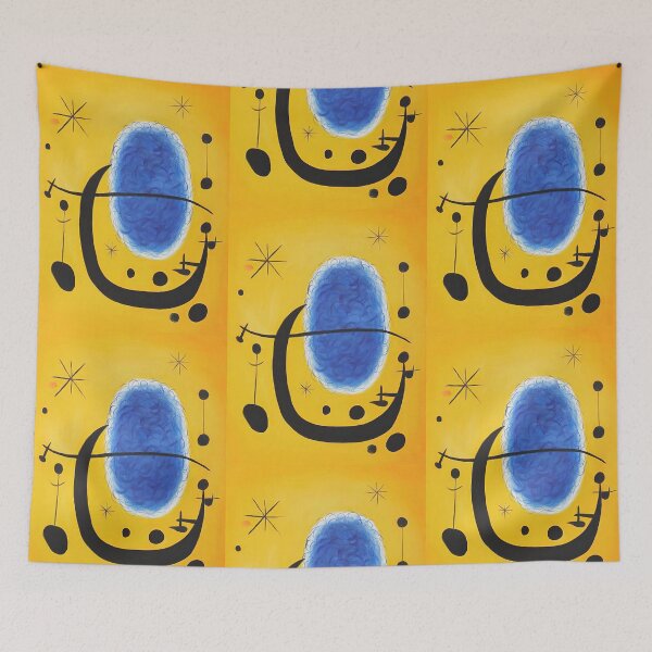 Item preview, Abstract Surreal Shapes Inspired by Joan Miró – Minimalist Colorful Modern Art designed and sold by Bondira-Spono.