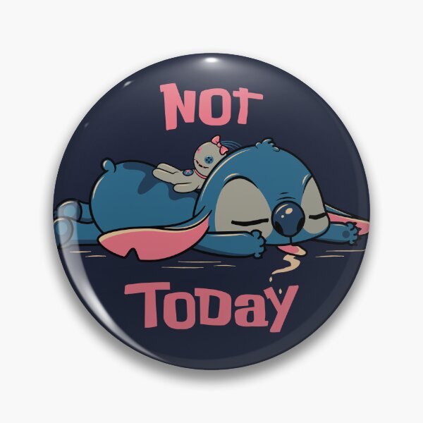 Item preview, Not Today - stitch designed and sold by therocketman.