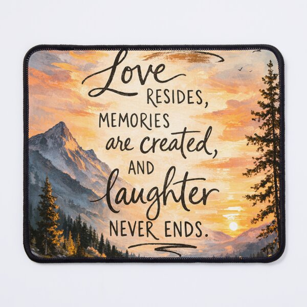 Item preview, Home is where love resides, memories are created, and laughter never ends designed and sold by james17photos.