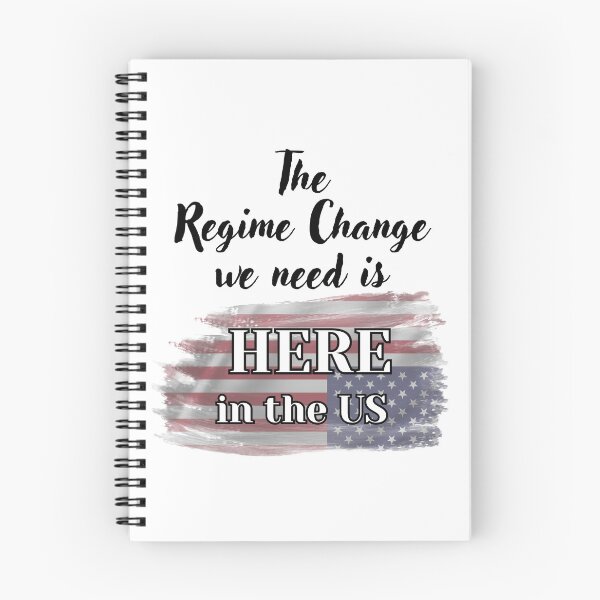 Item preview, Regime Change Here  designed and sold by SimpleatHeart.