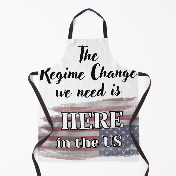 Item preview, Regime Change Here  designed and sold by SimpleatHeart.