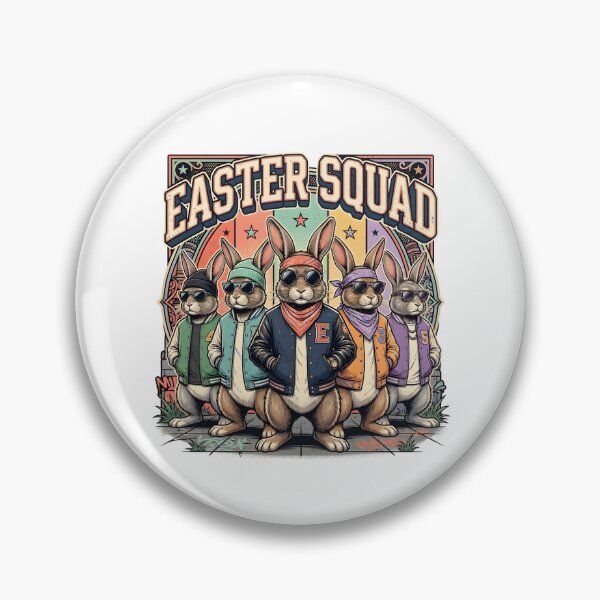 Item preview, Easter Squad Streetwear Shirt – Retro Bunny Team Graphic designed and sold by relso.