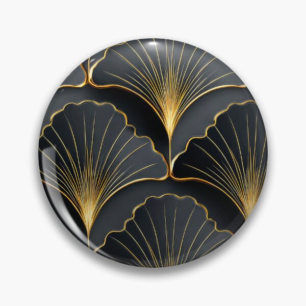 Item preview, Art Deco Sophisticated Black-Gray And Golden Pattern  designed and sold by DEC02.