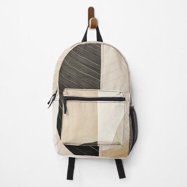 Item preview, Wabi sabi and japandi inspired detailed minimalist leaves in neutral designed and sold by filigreedigital.