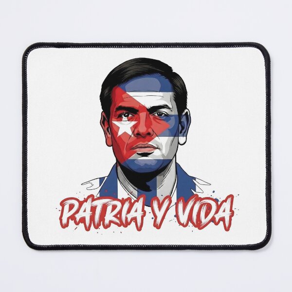 Item preview, Patria y Vida Cuban Freedom Portrait Art designed and sold by mrspicy80.
