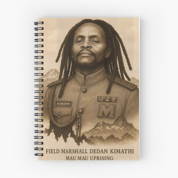 Item preview, Field Marshal Dedan Kimathi designed and sold by BlackAnonymous.